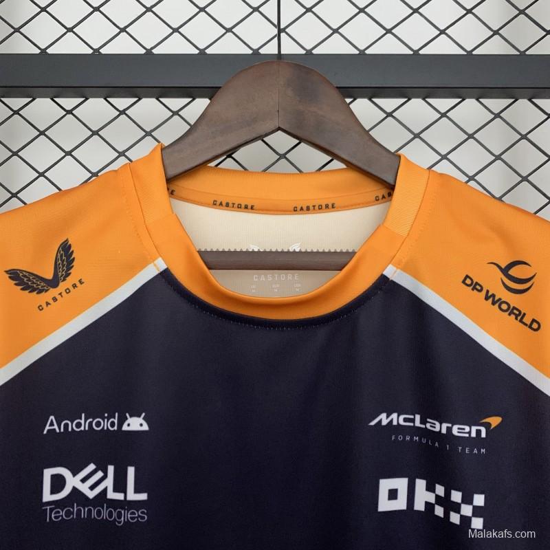 2025 F1 Formula Orange/Navy Mclaren Jersey
