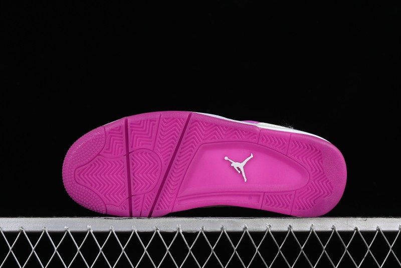 Nike Air Jordan 4 Retro Sneakers with Hyper Violet Accents - FQ1314-151