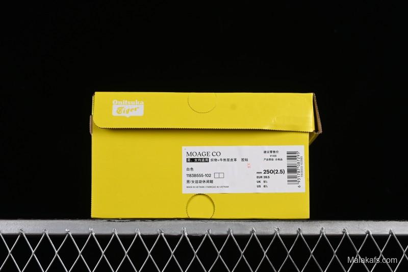 Onitsuka Tiger Moage Co Low-Top Running Shoes Comfortable Slip-Resistant Casual Sneakers - 1183B555-102