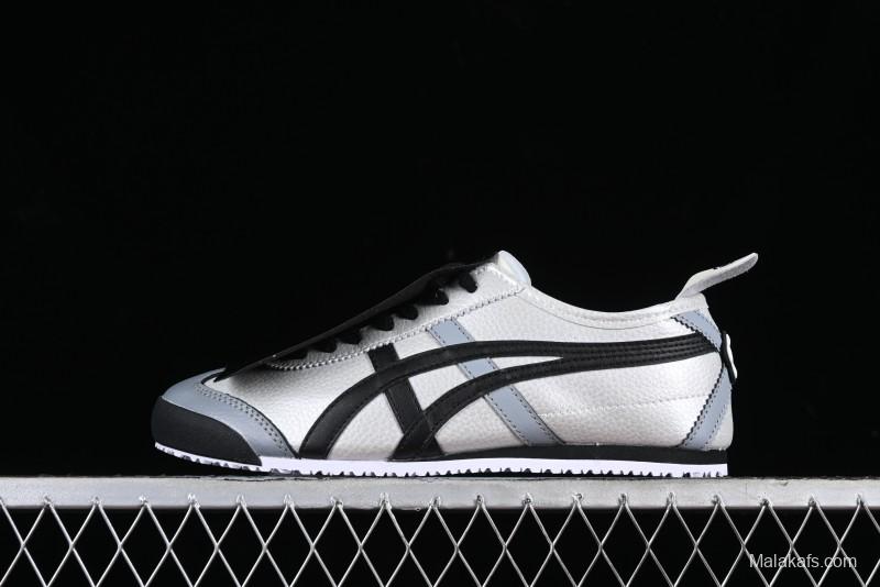 Onitsuka Tiger Mexico 66 Low-Top Leather Sneakers for Casual Running - 1183B493-100