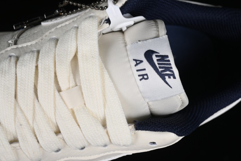 Nike Air Force 1 '07 Low LV Collaboration - Off White Double Swoosh Casual Sneakers - XZ6188-002