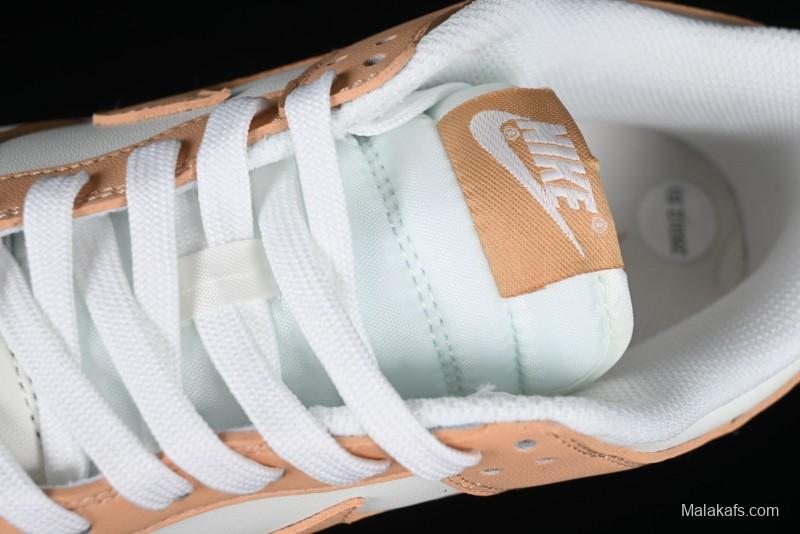 Nike Dunk Low "Harvest Moon" SB Skateboarding Shoes in Beige Orange - DD1503-114