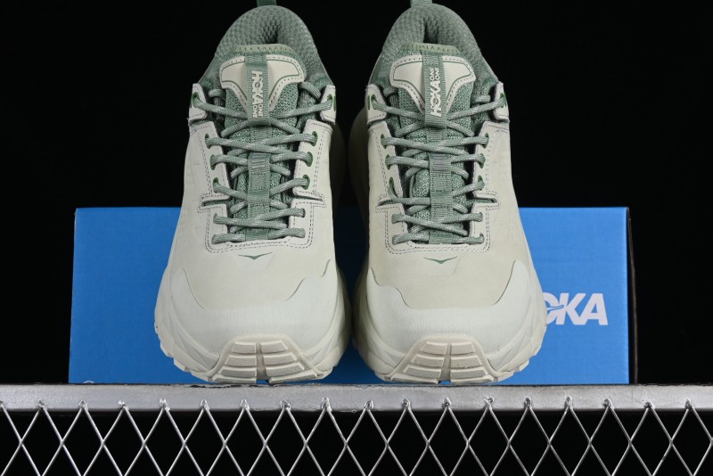 HOKA ONE ONE Kaha Low GTX Hiking Shoes with Geometric Cushioning and Waterproof Design - 1123114 CTBS