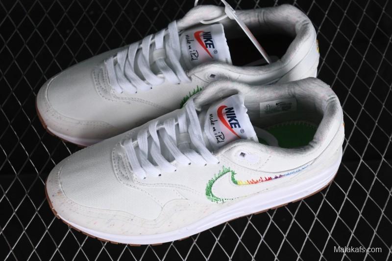 Nike Air Max 1 Retro Running Shoes with Half-Sole Air Cushion - FF2420-168