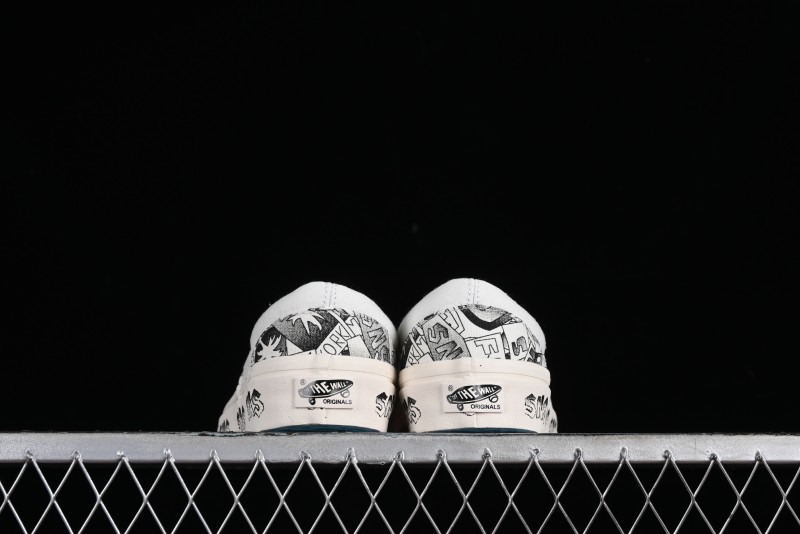 Vans OG Classic Slip-On LX & OG Era LX Sneakersntuff LA Graffiti Collaboration Low-Top Skate Shoes - VN000EYEBPJ