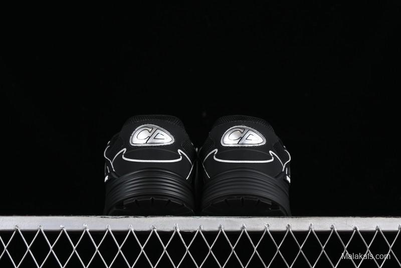 Dior B30 Sneakers with Reflective CD30 Logo and Lightweight Rubber Sole - CD30