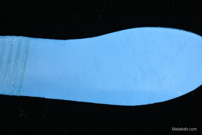 Nike Off White x Air Force 1 Low OW Collaboration Transparent Blue Casual Sneakers - AO4606-400