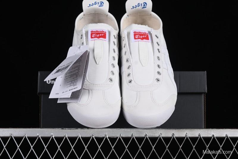 OnitsukaTiger Mexico 66 Low-Top Canvas Casual Running Shoes - D3KON-100