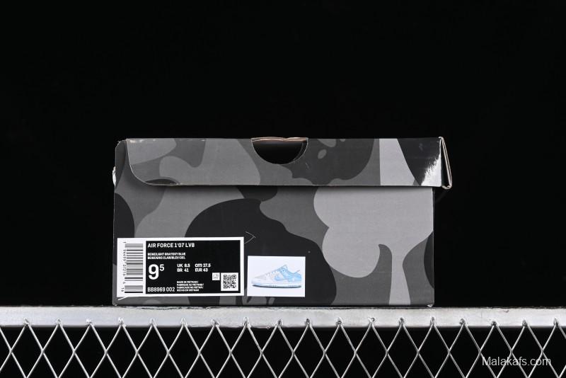 Nike SB Dunk Low BAPE Collaboration - Beige Grey Indigo Anniversary Premium Custom Low-Top Casual Skate Shoes - BB8969-002
