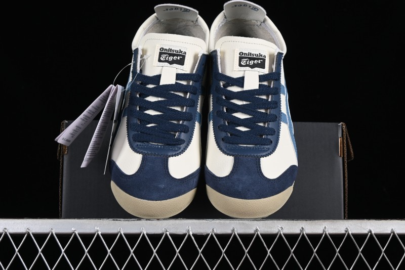 Onitsuka Tiger Mexico 66 Low-Top Leather Casual Running Shoes - 1183A201-118
