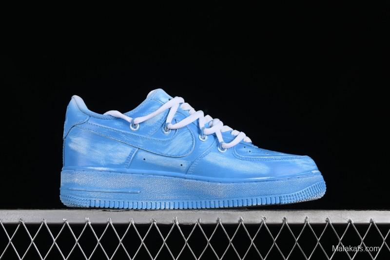 Nike Air Force 1 '07 Low Tie-Dye Blue Casual Sneakers - YY2024-929