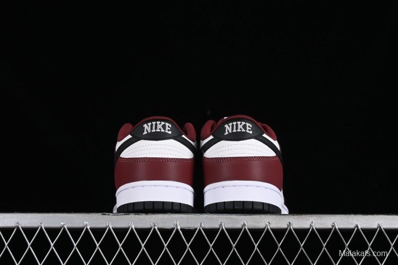 Nike Dunk Low SB Wine Red Black Low-Top Skateboarding Shoes - FJ4616-600