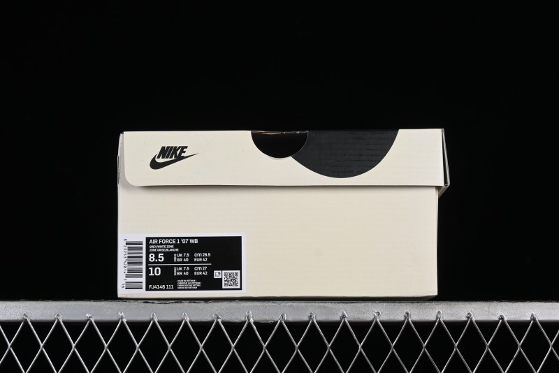 Nike Air Force 1 '07 Low Casual Sneakers with Full-Length Air Cushion - FJ4146-111