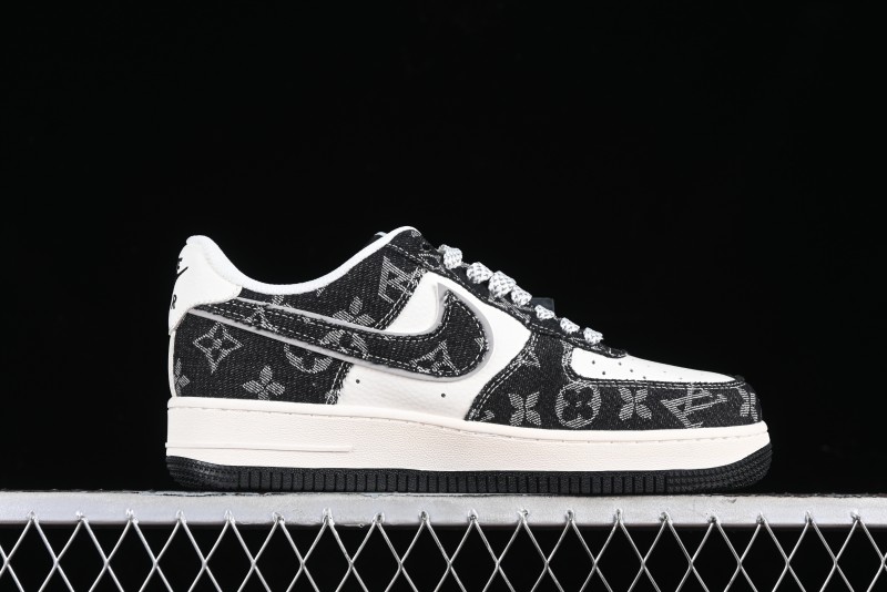 Nike Air Force 1 '07 Low LV Collaboration - Starry Night Black Low-Top Casual Sneakers - SJ2088-002
