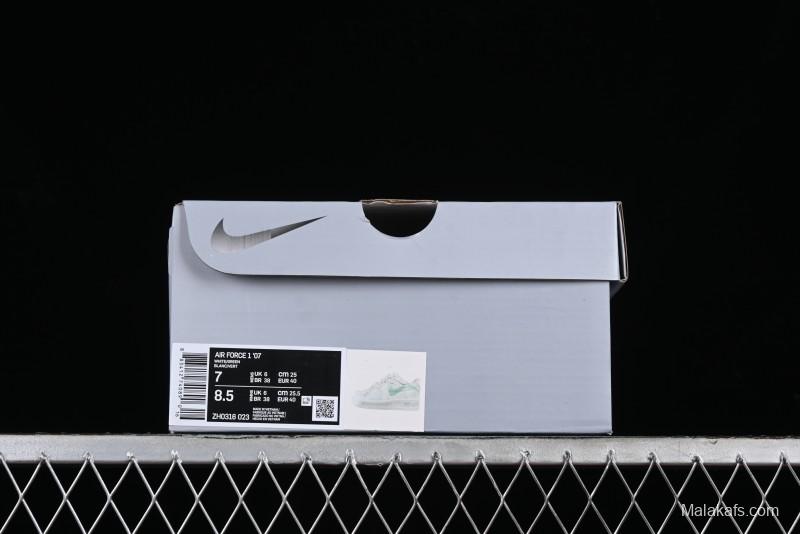 Nike Air Force 1 '07 Low Anime Themed Custom Swoosh Strap Casual Sneakers - ZH0316-023