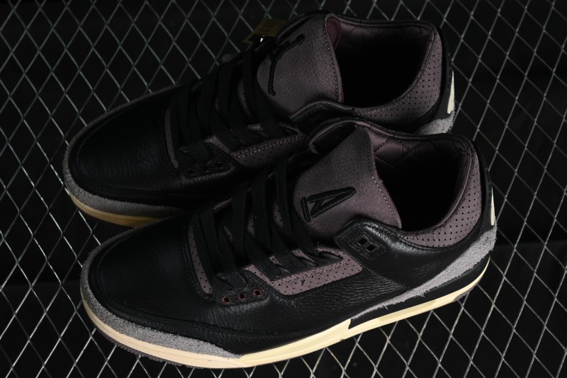 Nike A Ma Maniere x Air Jordan 3 Retro Black Sneakers - FZ4811-001