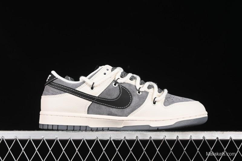 Nike SB Dunk Low Stussy Anniversary Edition Customized Low-Top Casual Sneakers - SJ2068-287