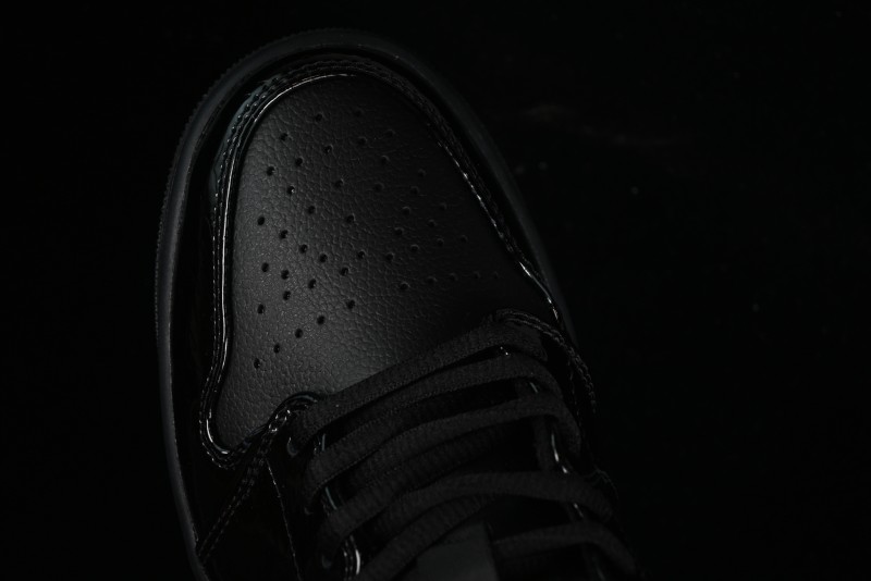 Nike Air Jordan 1 Low "Black Croc" Casual Sneakers - HJ7743-010