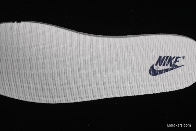 Nike SB Dunk Low Stussy Collaboration - Off White with Big Blue Swoosh Anniversary High-End Custom Low-Top Casual Skate Shoes - XY1688-009