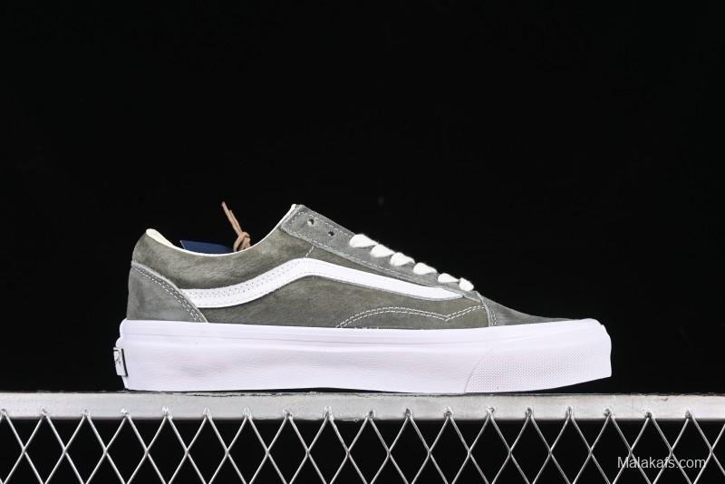 Vans Old Skool 36 LX Full Suede Retro Low-Top Canvas Vulcanized Shoes - VN000CQDCHZ