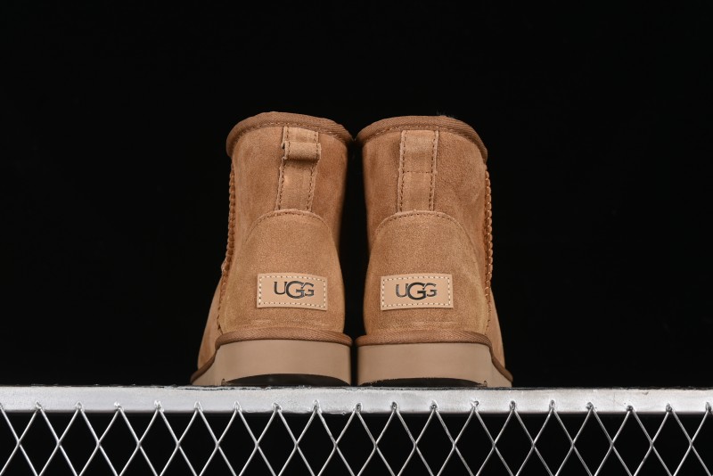UGG Classic Ultra Mini II Short Boots with Genuine Australian Sheepskin and TREADLITE Outsole - 1016222