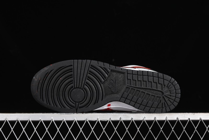 Nike SB Dunk Low Casual Skate Shoes - Anniversary Custom Edition in White/Grey/Black - LW1818-103