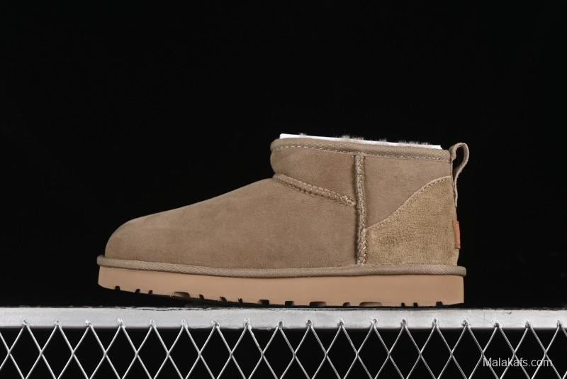 UGG Classic Ultra Mini Short Boots with Genuine Australian Sheepskin and TREADLITE Outsole - 1116109