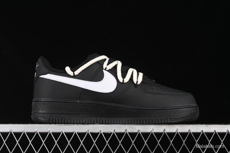 Nike Air Force 1 '07 Low Panda Deconstructed Low-Top Casual Sneakers - FV0627-010