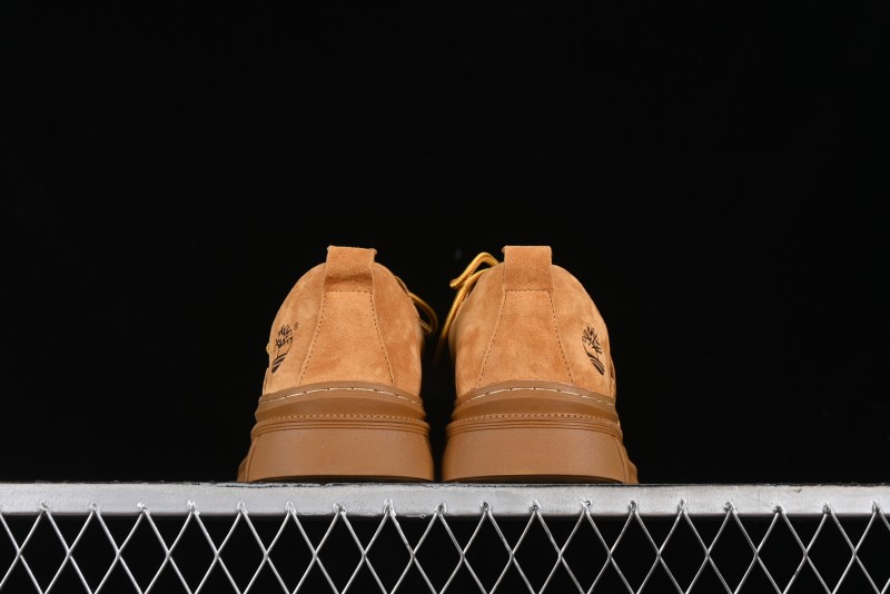 Timberland Low-Top Casual Shoes for Men - 24SS Autumn Collection with Oil-Resistant Italian Leather & Anti-Slip Rubber Outsole - TB73535YELLOW