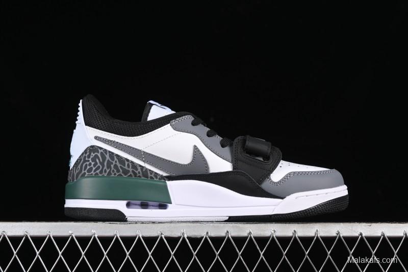 Nike Air Jordan Legacy AJ312 Low Top Sneakers with Triple Strap Design - CD7069-131