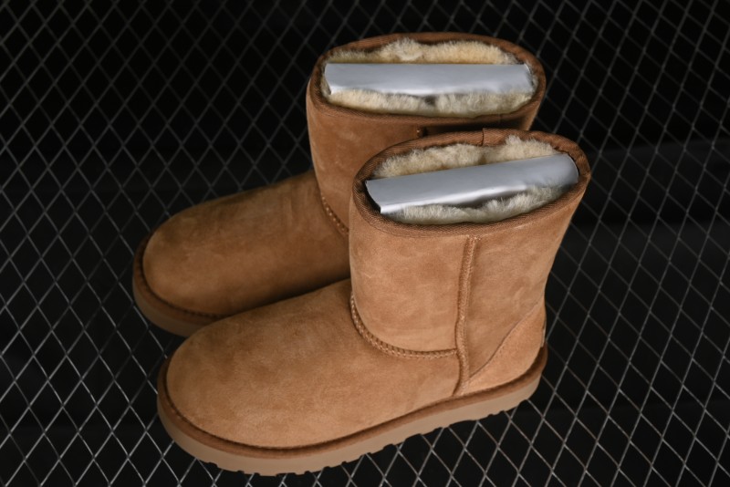 UGG Classic Short II Genuine Shearling Snow Boots with TREADLITE Outsole - 1016223
