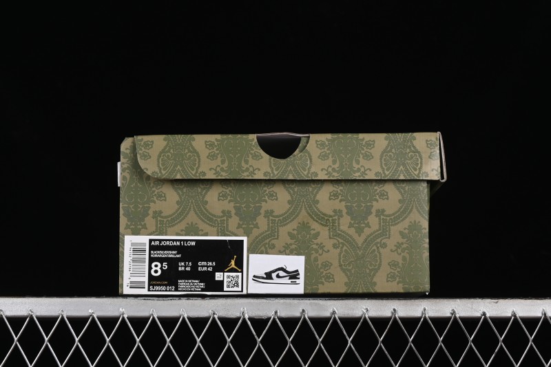 Nike Air Jordan 1 Low Retro Basketball Shoes Custom Starry Sky Design - SJ9950-012