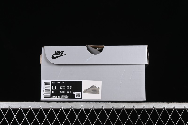 Nike Air Force 1 '07 Low Cleanfit High Street Retro Style All Black Star-Studded Diamond Accents Lace-Up Low-Top Casual Sneakers - ZH0316-030