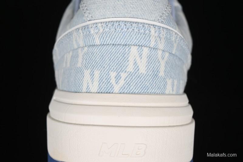 New York Yankees MLB Bigball Chunky Embo Monogram Platform Sandals - 3ASXCDC4N50SBS