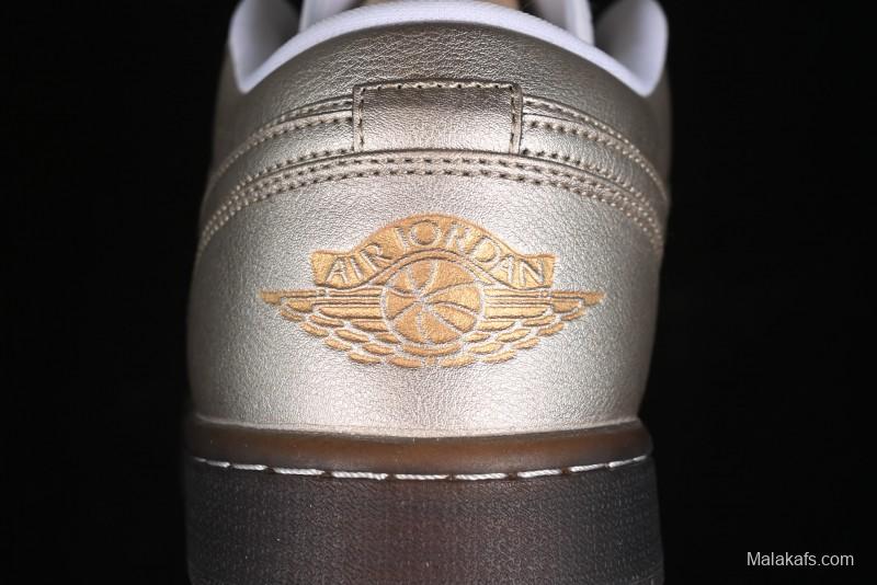 Nike Air Jordan 1 Low Retro Basketball Shoes Platinum - HQ3529-099