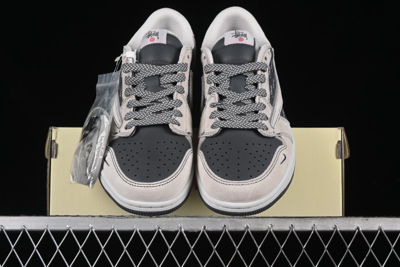 Nike Travis Scott x Fragment Design x Air Jordan 1 Low OG SP AJ1 Retro Sneakers - XZ3398-002