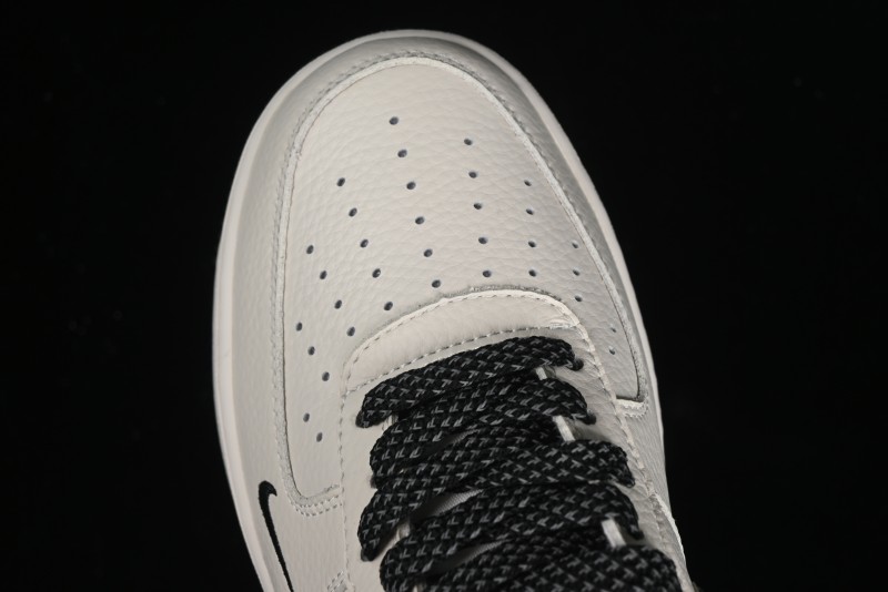 Nike Air Force 1 '07 Low QR Code Black Star Sneakers - CU1836-962