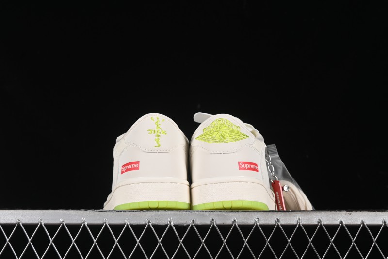 Nike Travis Scott x Fragment Design x Air Jordan 1 Low OG SP AJ1 Supreme Collaboration - BB2299-811