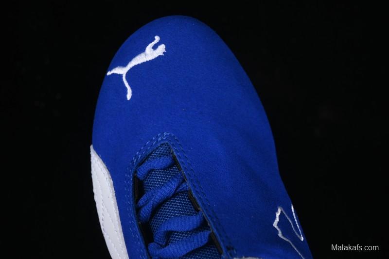 Puma Sparco Future Round Toe Lace-Up Leather Fabric Low-Top Lifestyle Casual Shoes - 307936-02