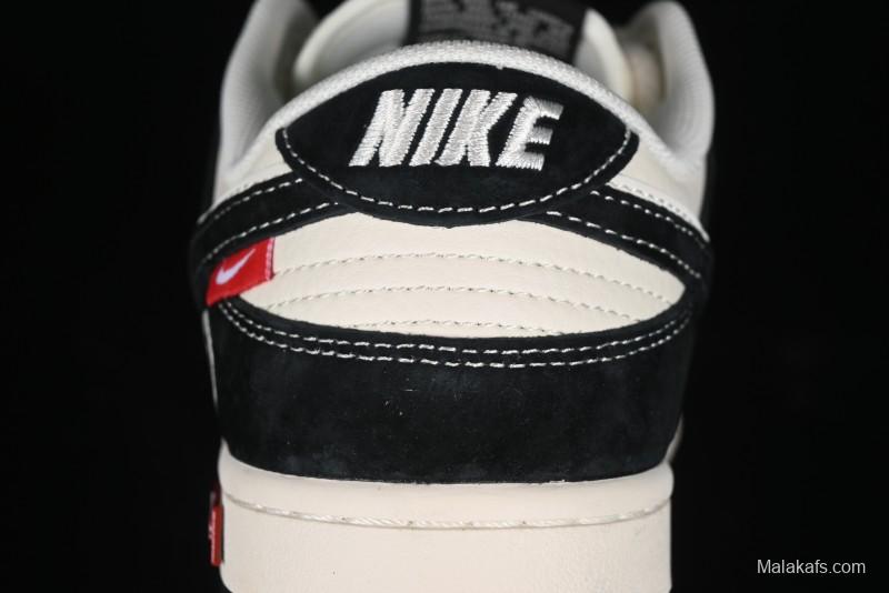 Nike SB Dunk Low Supreme x Bape Collaboration Anniversary Edition Custom Low-Top Casual Sneakers - SJ1089-018