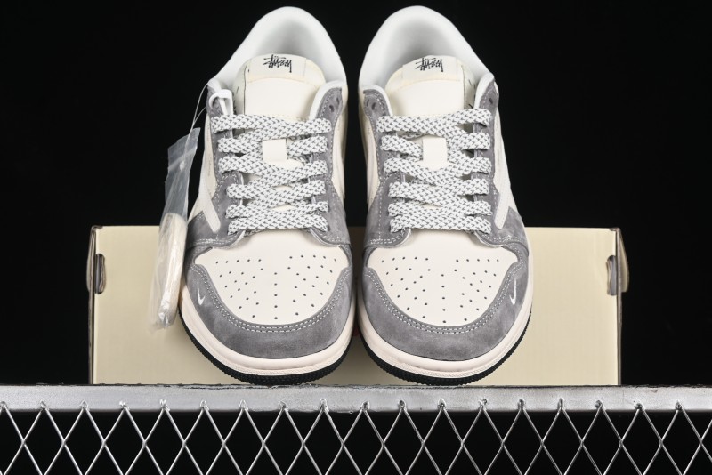 Nike Travis Scott x Fragment Design x Air Jordan 1 Low OG SP AJ1 Retro Sneakers - XY2688-124