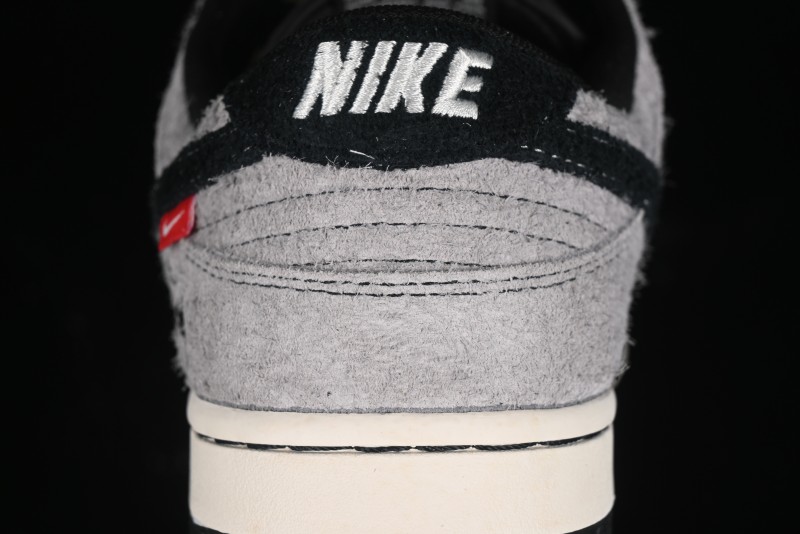Nike SB Dunk Low Stussy Series - Battle Grey Black Hook Anniversary High-End Custom Low-Top Casual Skate Shoes - MM1089-027