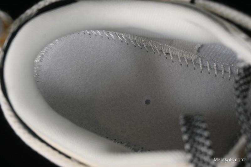 Nike SB Dunk Low Violent Bear Series - Lace-Up Beige with Black Swoosh Anniversary High-End Custom Low-Top Casual Sneakers - SJ2068-291