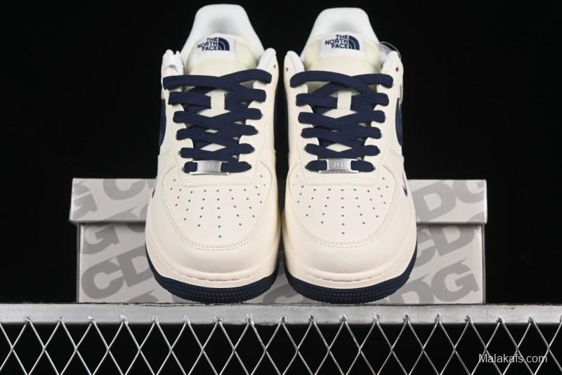 Nike Air Force 1 '07 Low The North Face Collaboration - White Blue Red Casual Sneakers - XZ6188-016