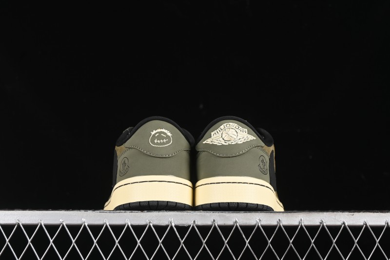 Nike Travis Scott x Fragment Design x Air Jordan 1 Low OG SP AJ1 Sneakers - CH6336-007