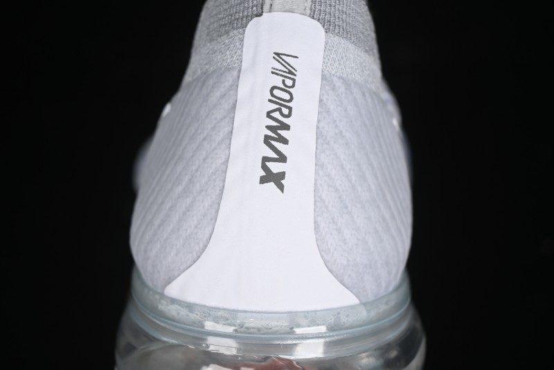 Nike Vapormax Flyknit Breathable Casual Running Shoes with Full-Length Air Cushion - 849558-100