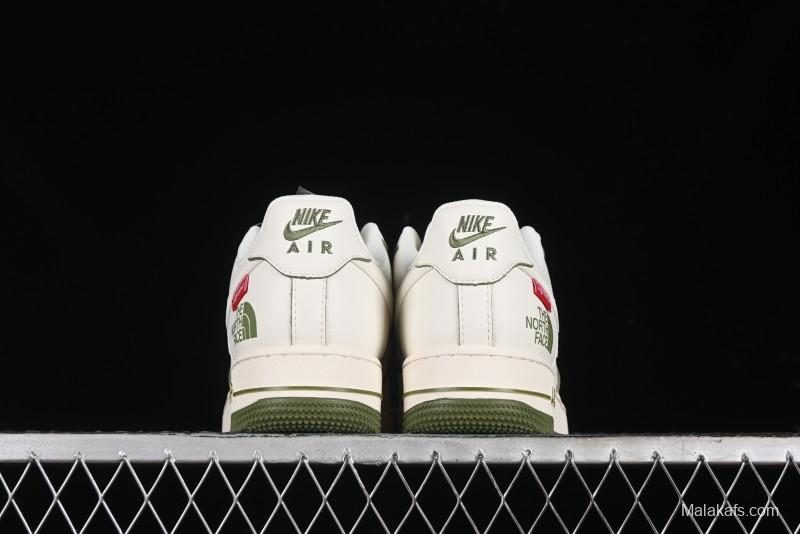 Nike Air Force 1 '07 Low Supreme The North Face Collaboration - Off White Mint Green - XZ1996-527