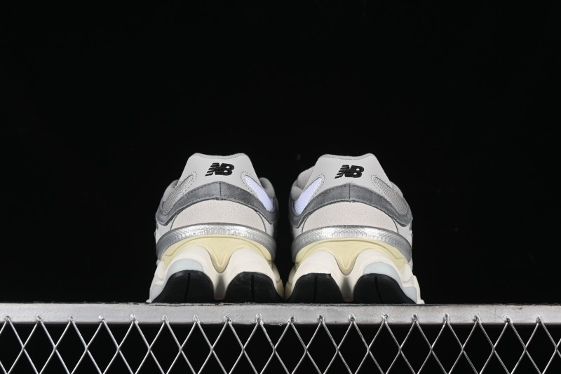 New Balance 9060 Retro Casual Running Sneakers with ABZORB Cushioning Technology - U9060GRY