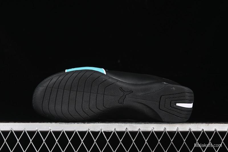 Puma Sparco Future Round Toe Lace-Up Low-Top Lifestyle Casual Shoes in Leather and Fabric - 308155-01