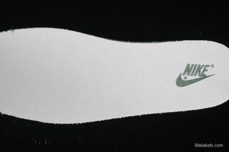 Nike SB Dunk Low Supreme x Stussy Triple Collaboration - Off White Green Swoosh Anniversary Custom Low-Top Casual Sneakers - SJ2068-303